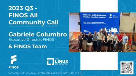 2023 Q3 - FINOS All Community Call 