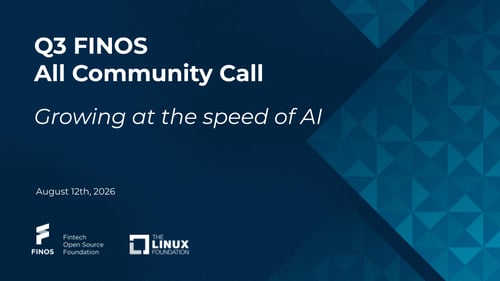 2026 Q3 FINOS All Community Call