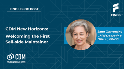 2025-05-30 - CDM New HorizonsWelcoming the First Sell-side Maintainer -2