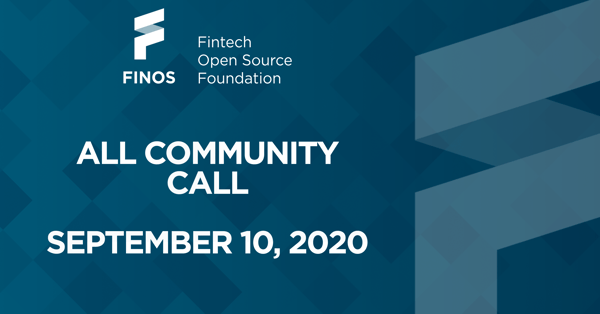 FINOS-all-community-call-september-2020