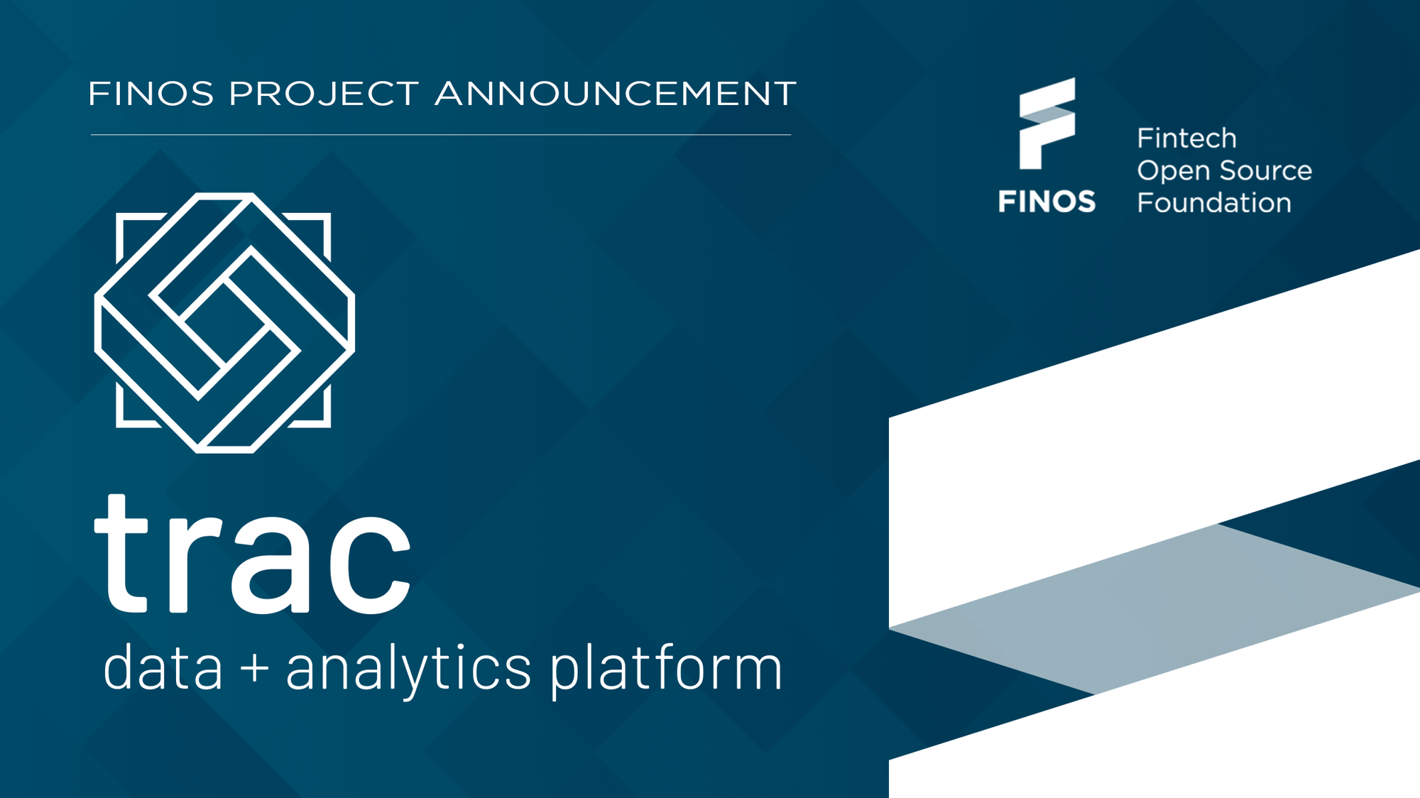 FINOS-trac-project announcement
