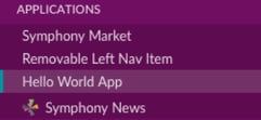 hello world app