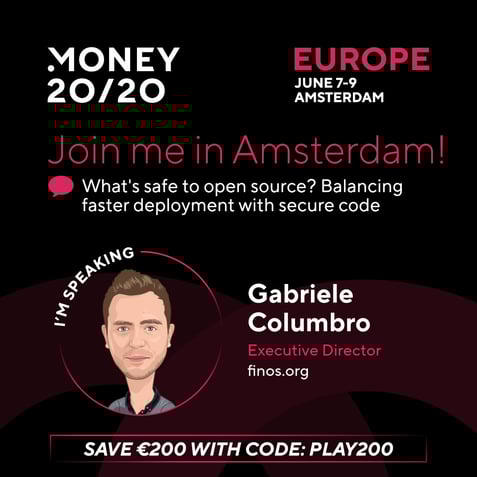 Speaker banner europe - 1 speaker with title