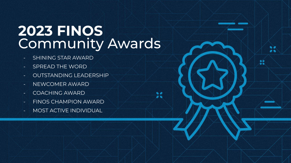 Congratulations to the FINOS Community Award Winners 2023