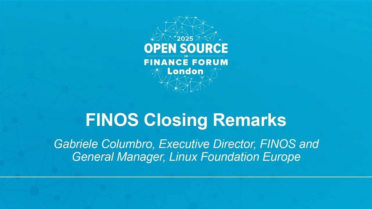 Closing Remarks - Gabriele Columbro