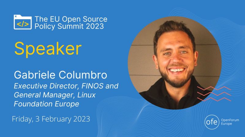 3 February: The EU Open Source Policy Summit 2023
