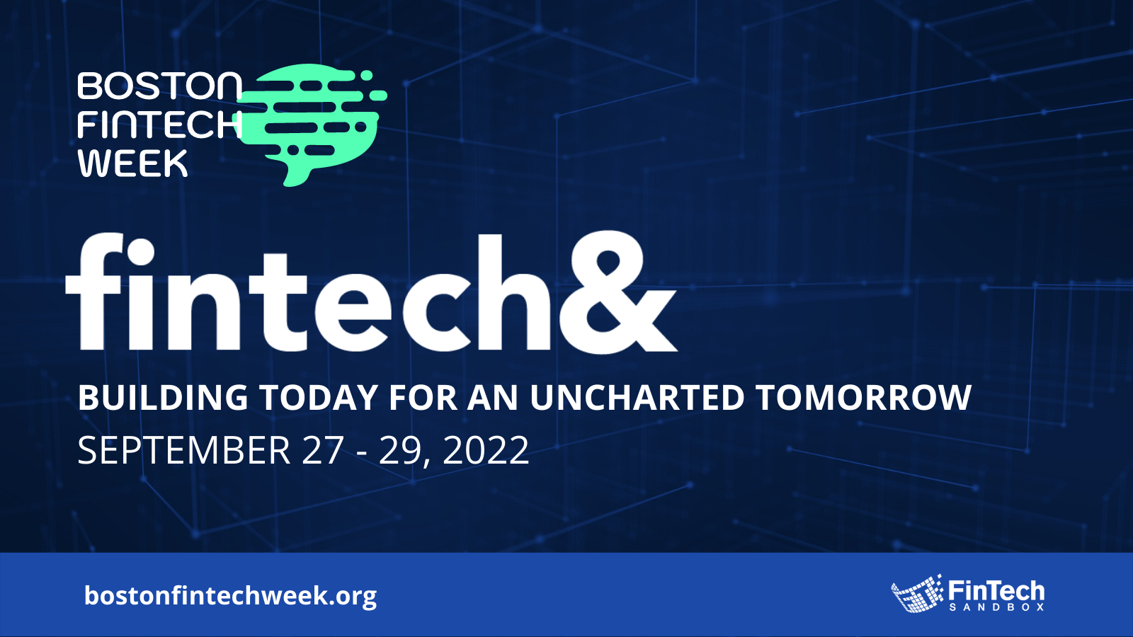 27-29 September: Boston Fintech Week