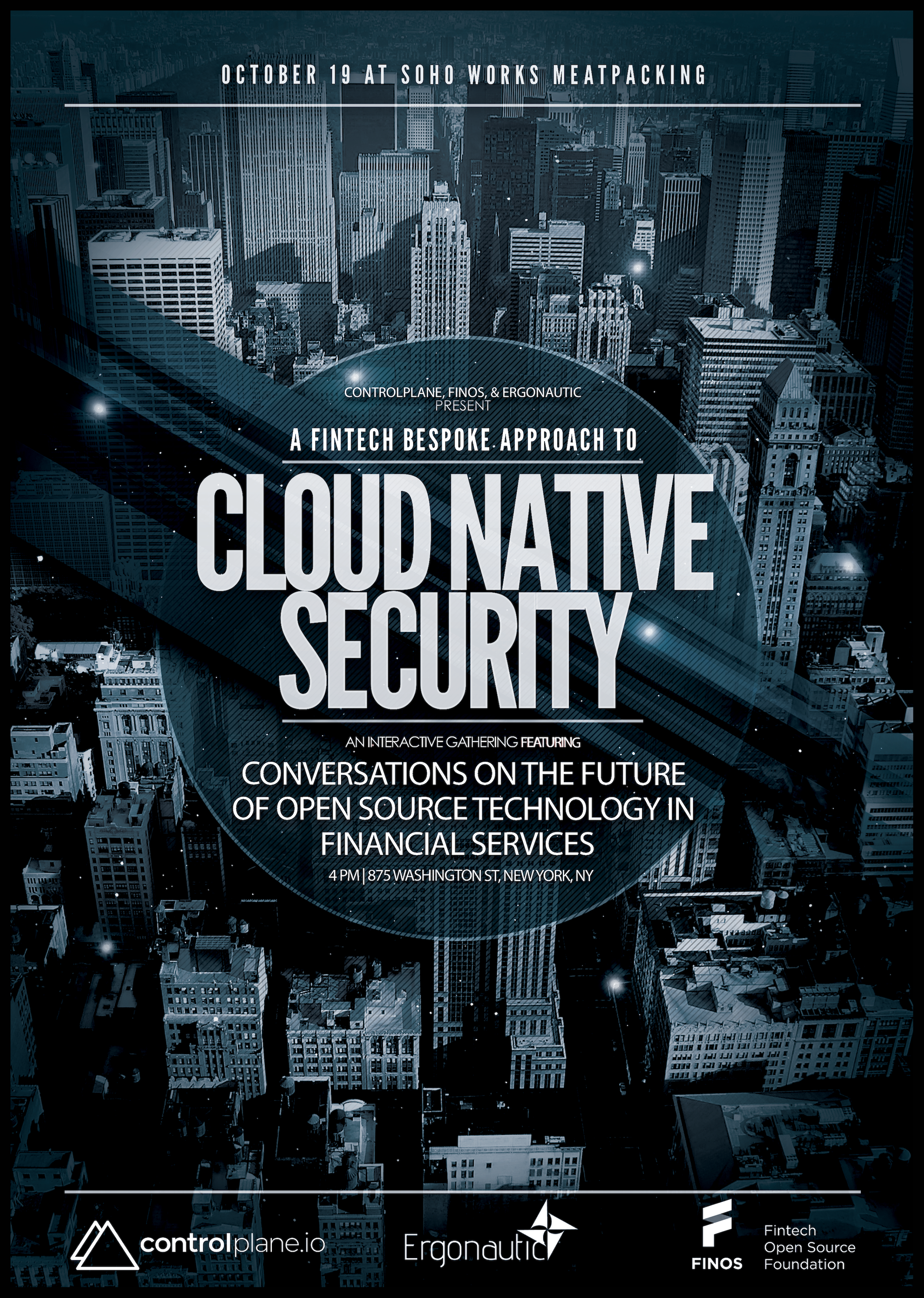 19 October: A Fintech Bespoke Approach to Cloud Native Security