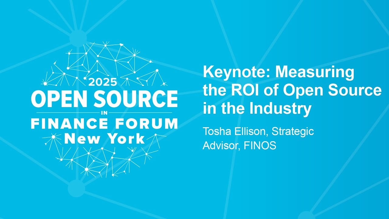 Keynote: Measuring the ROI of Open Source in the Industry