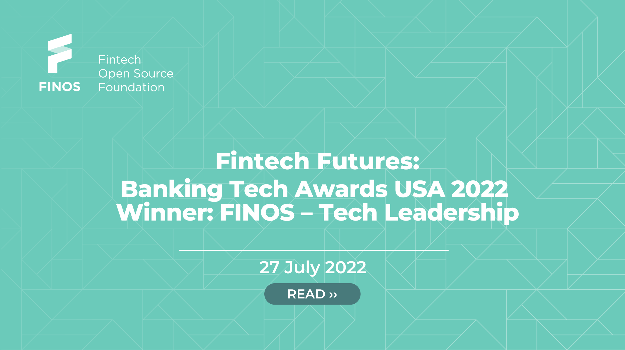 Fintech Futures: Banking Tech Awards USA 2022 Winner: FINOS - Tech Leadership