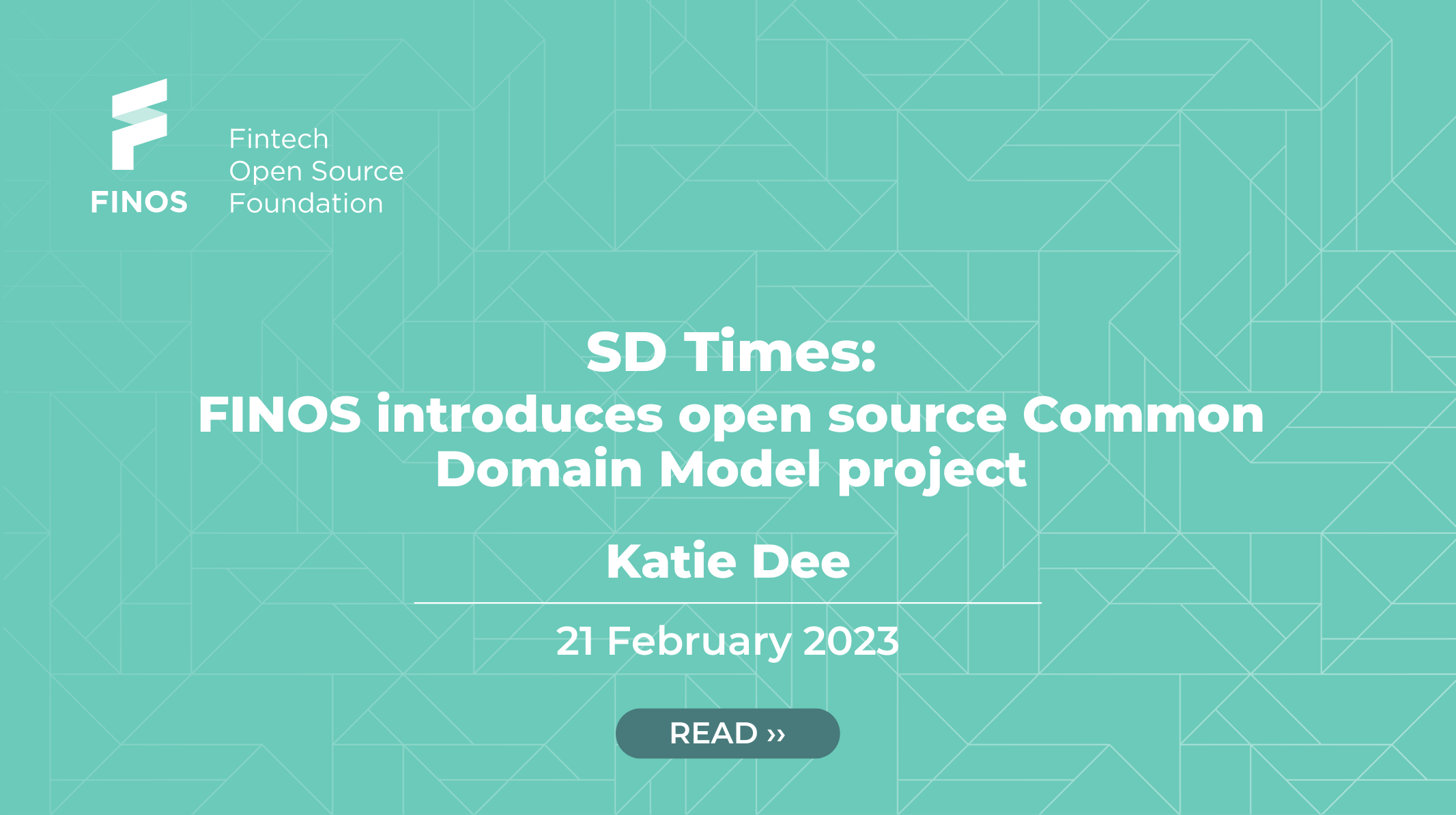 SD Times: FINOS introduces open source Common Domain Model project