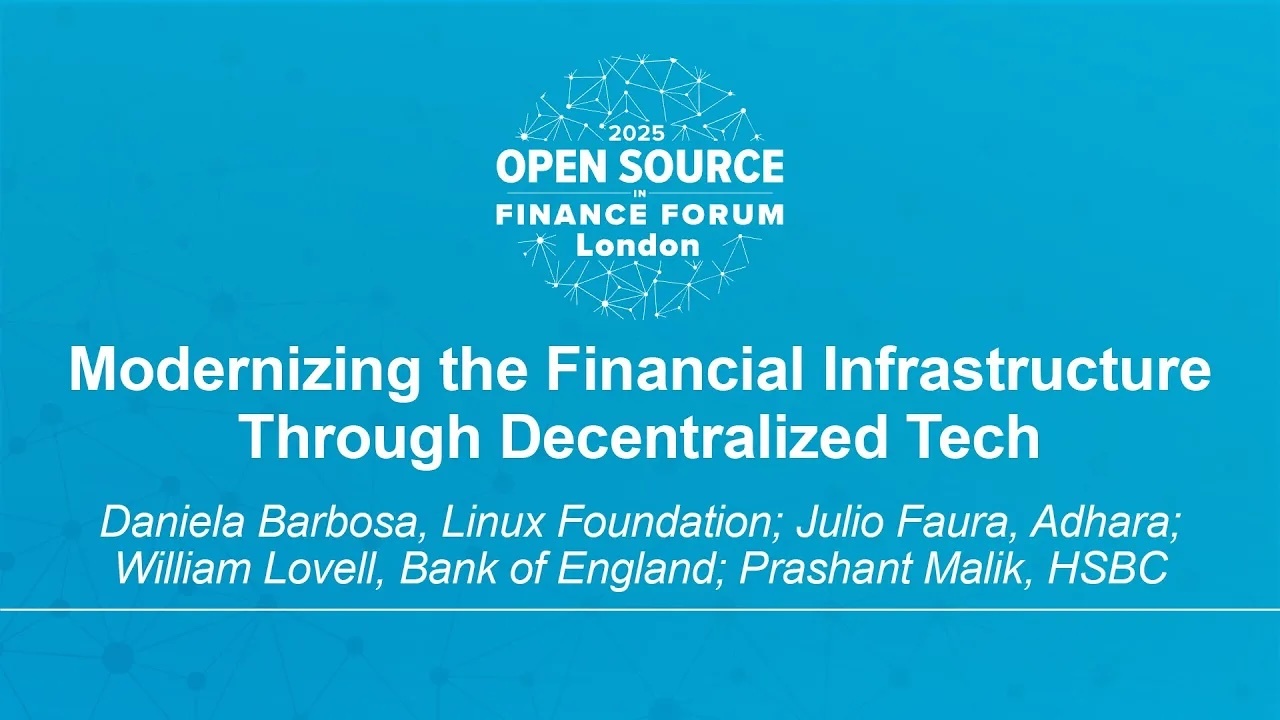 Modernizing the Financial Infrastru... Daniela Barbosa, Julio Faura, William Lovell & Prashant Malik