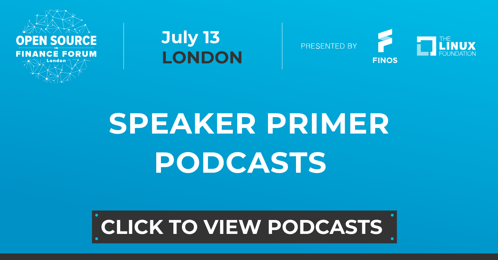 OSFF London 2022: Speaker Primer Podcasts