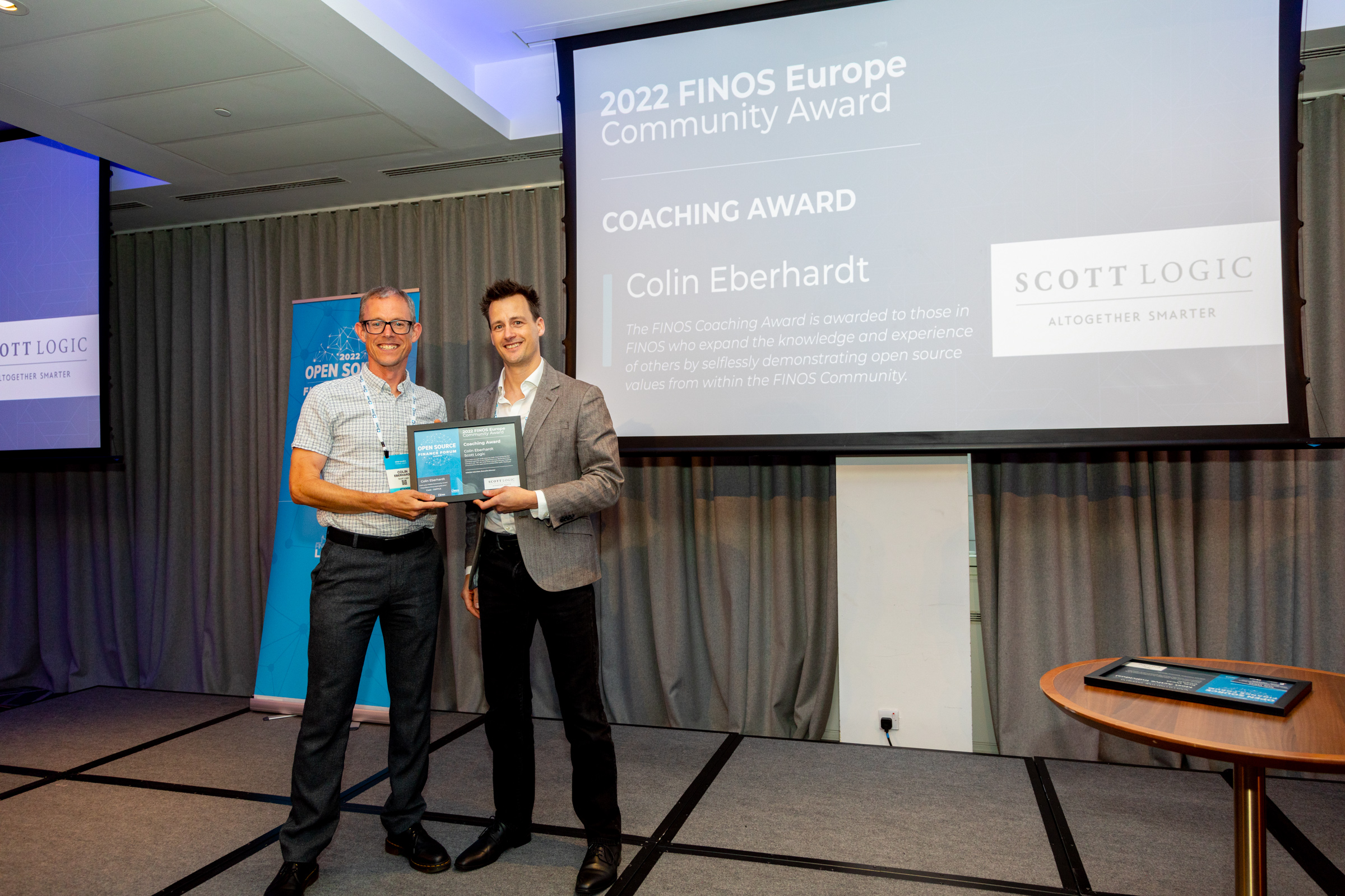 2022 FINOS Europe Community Award - Coaching Award