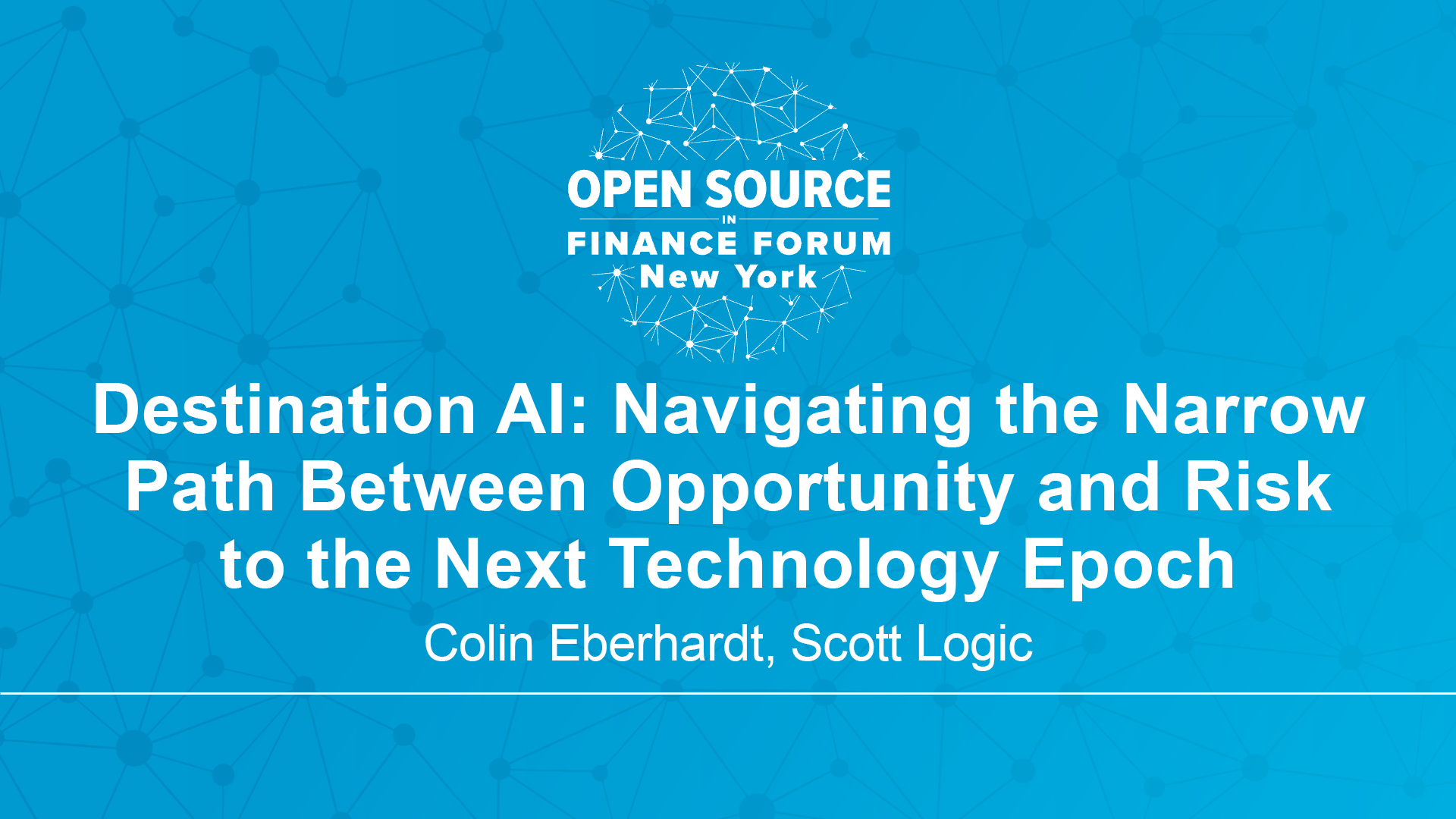 Destination AI – Colin Eberhardt – Scott Logic