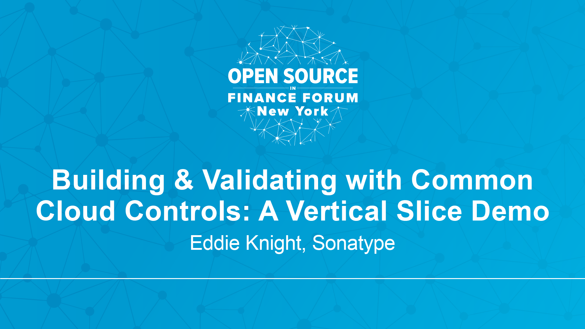 Building & Validating with CCC: A Vertical Slice Demo – Eddie Knight