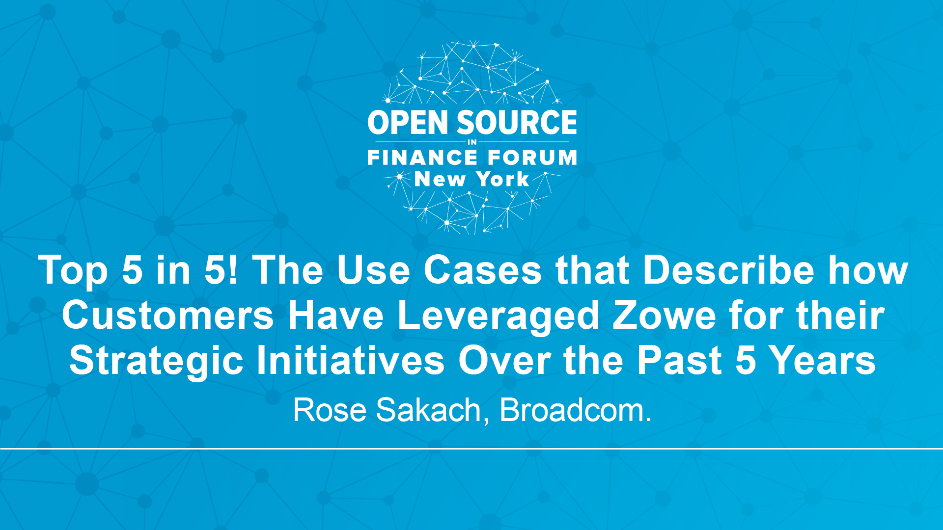 Top 5 in 5! The Use Cases that Describe how Customers Have Leveraged Zowe for their Strategic Initiatives Over the Past 5 Years - Rose Sakach