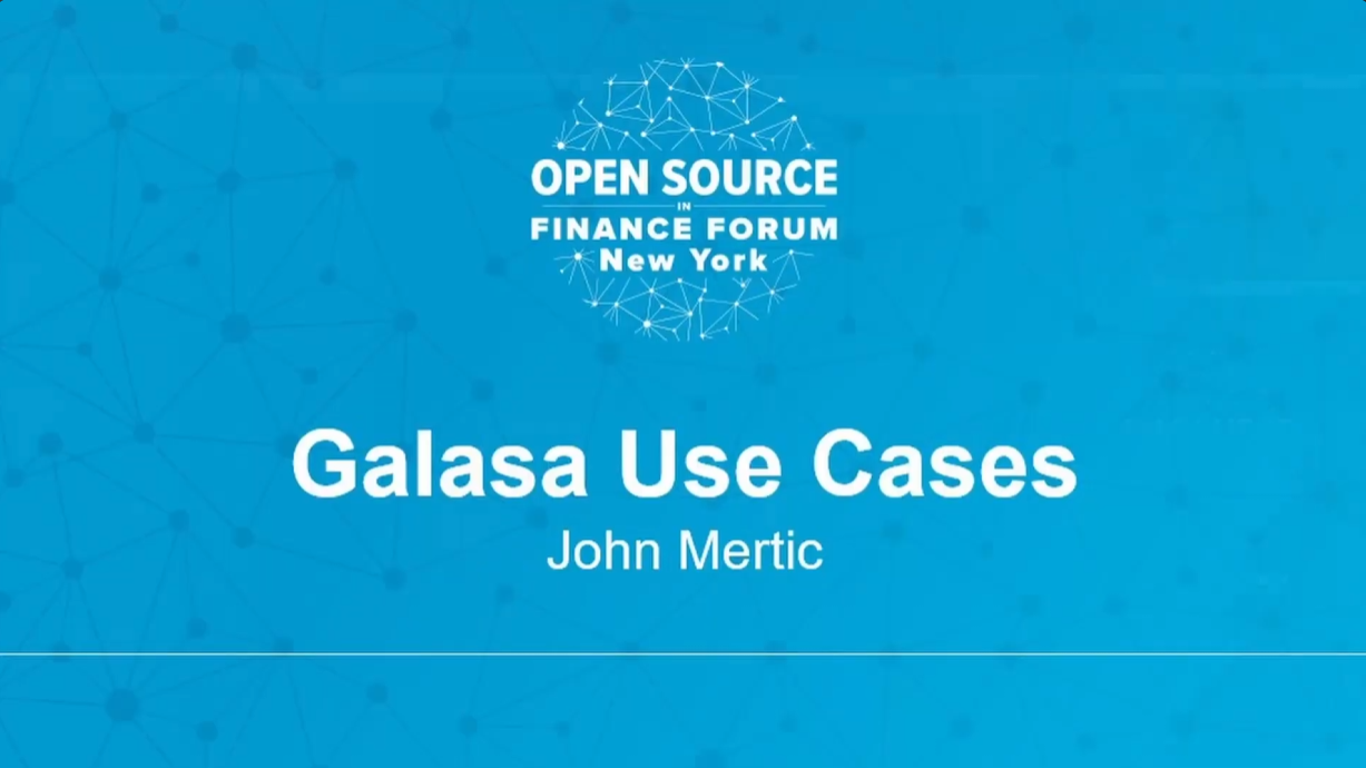 Galasa Use Cases - John Mertic, Open Mainframe Project