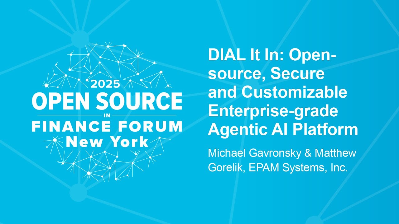 DIAL It In: Open-source, Secure and Customizable Enterprise-grade Agentic AI Platform