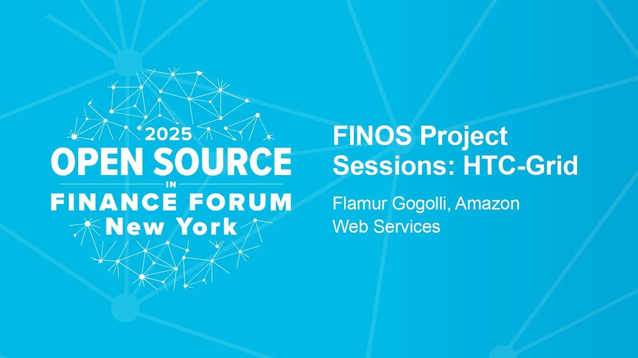 FINOS Project Demo Sessions: HTC-Grid