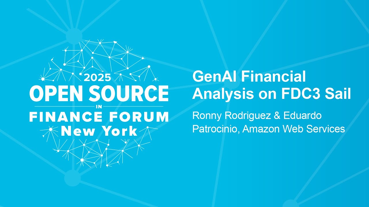 GenAI Financial Analysis on FDC3 Sail