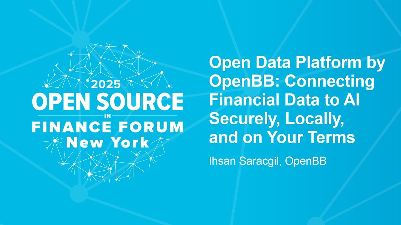 Open Data Platform by OpenBB: Connecting Financial Data to AI Securely, Locally, and on Your Terms