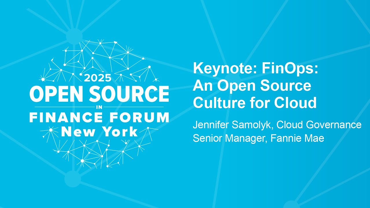 Keynote: FinOps: An Open Source Culture for Cloud