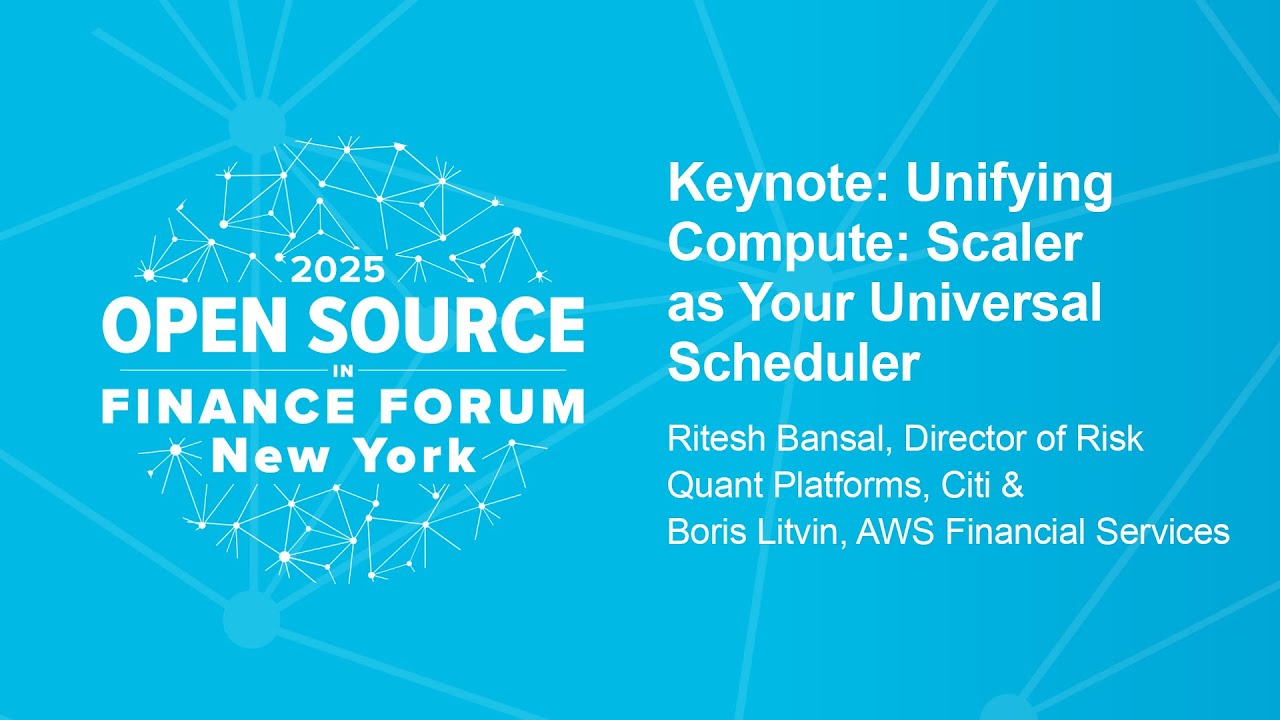 Keynote: Unifying Compute: Scaler as Your Universal Scheduler