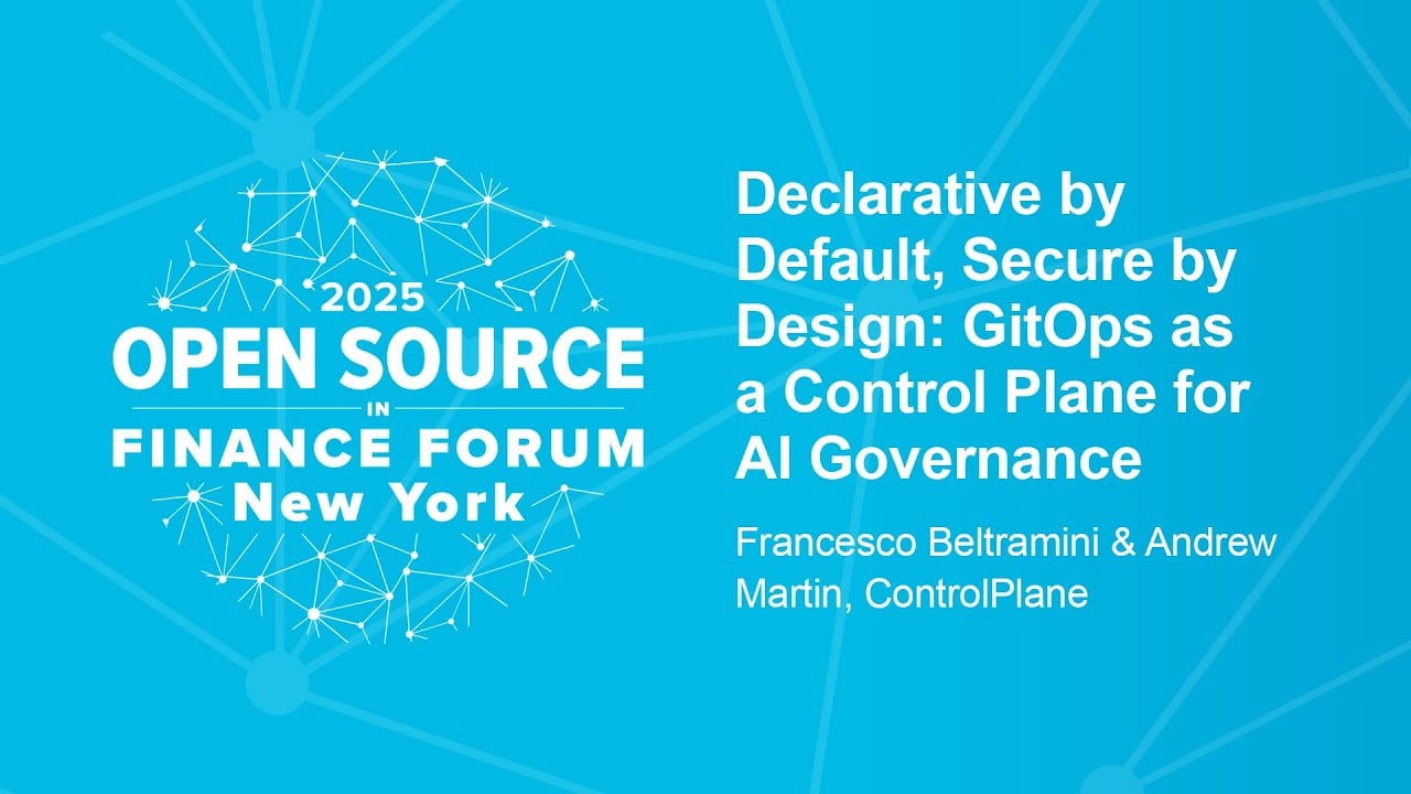 Declarative by Default, Secure by Design: GitOps as a Control Plane for AI Governance