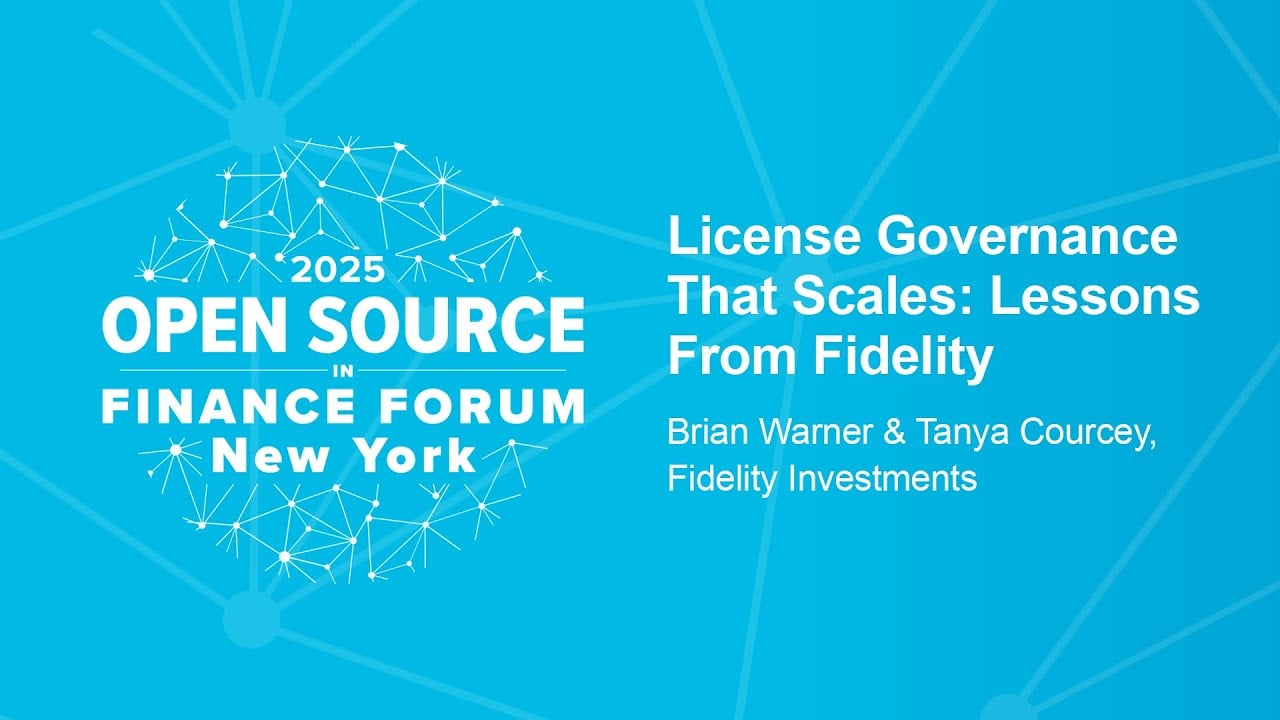 License Governance That Scales: Lessons From Fidelity