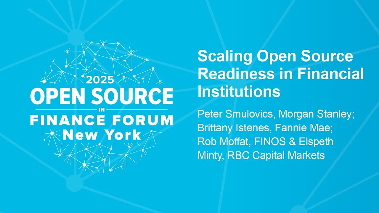 Scaling Open Source Readiness in Financial Institutions