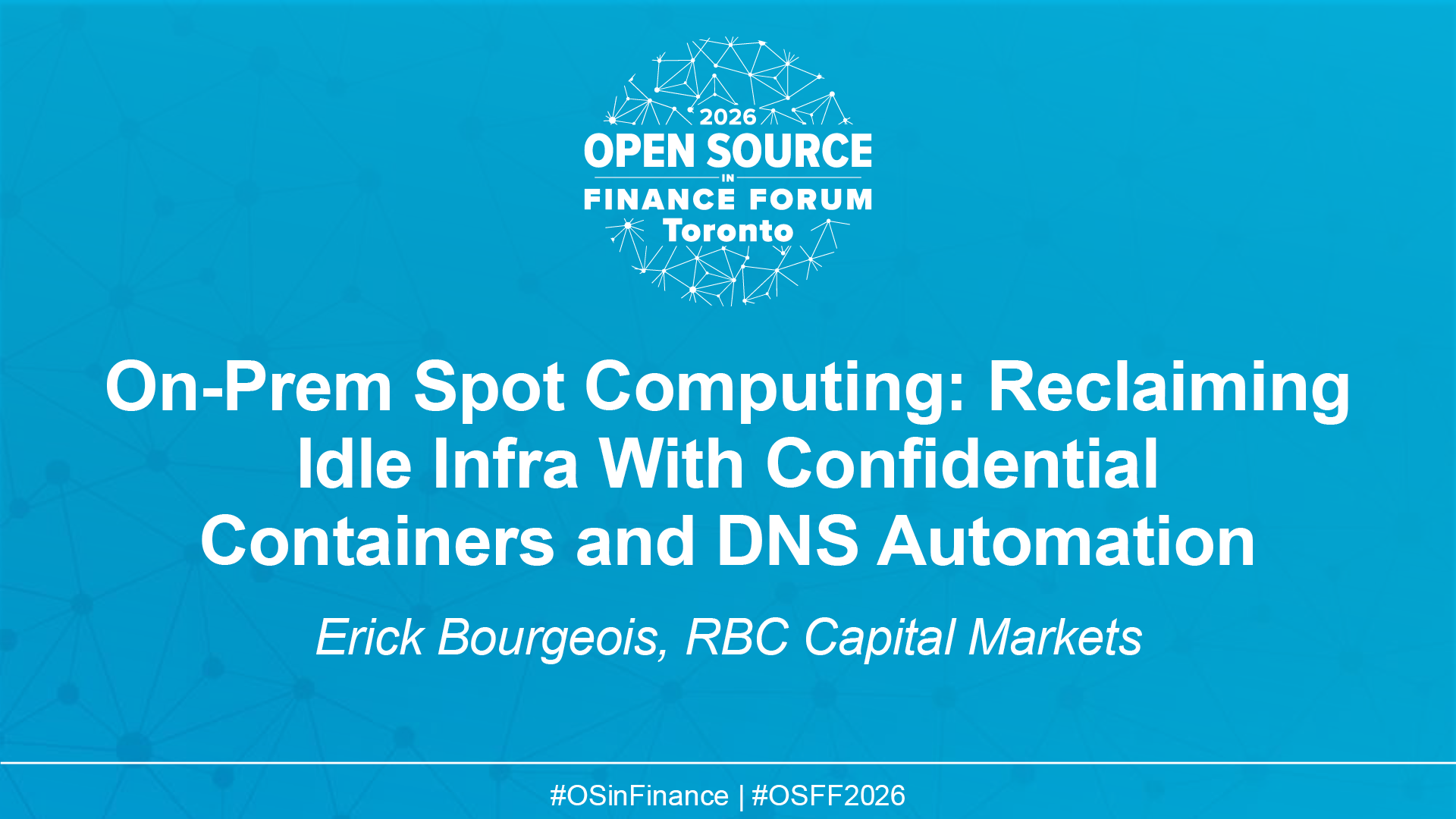 On-Prem Spot Computing: Reclaiming Idle Infra With Confidential Containers and DNS Automation