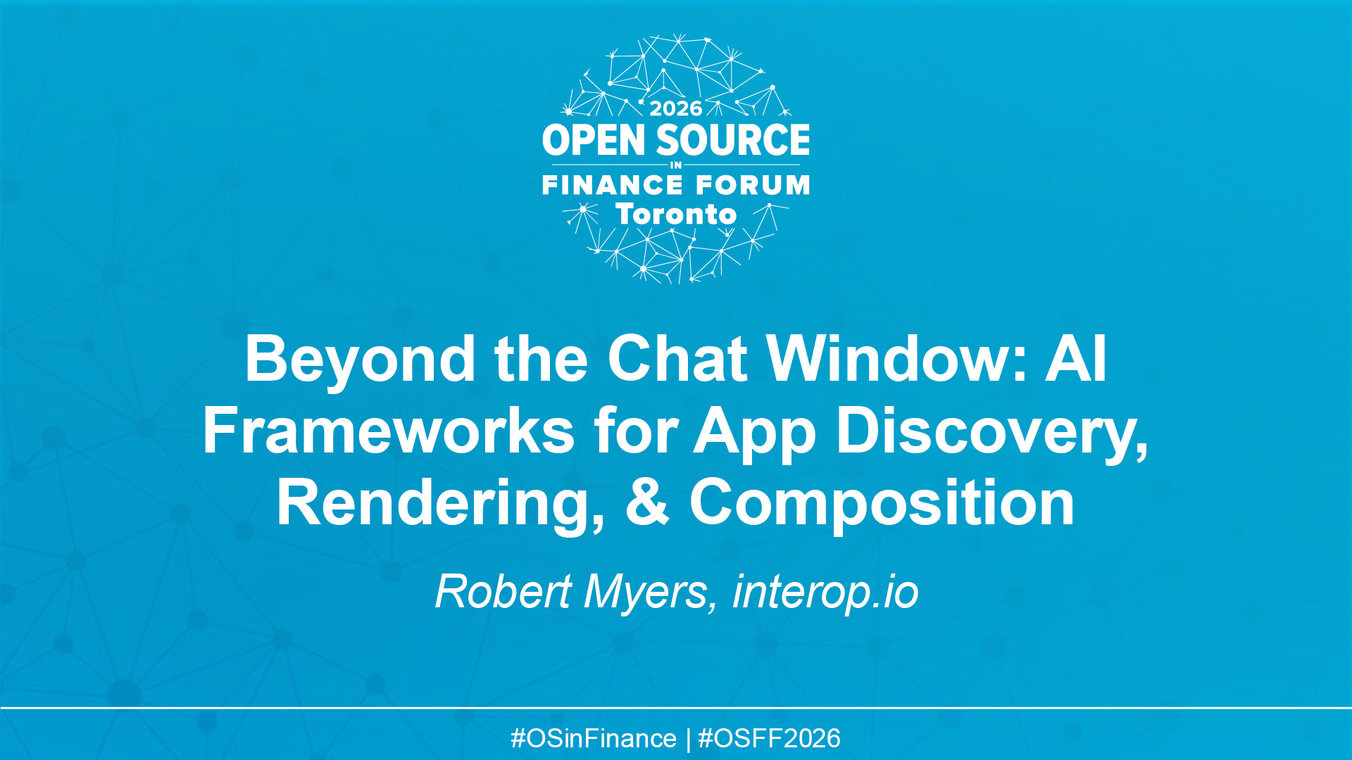 Beyond the Chat Window: AI Frameworks for App Discovery, Rendering, & Composition