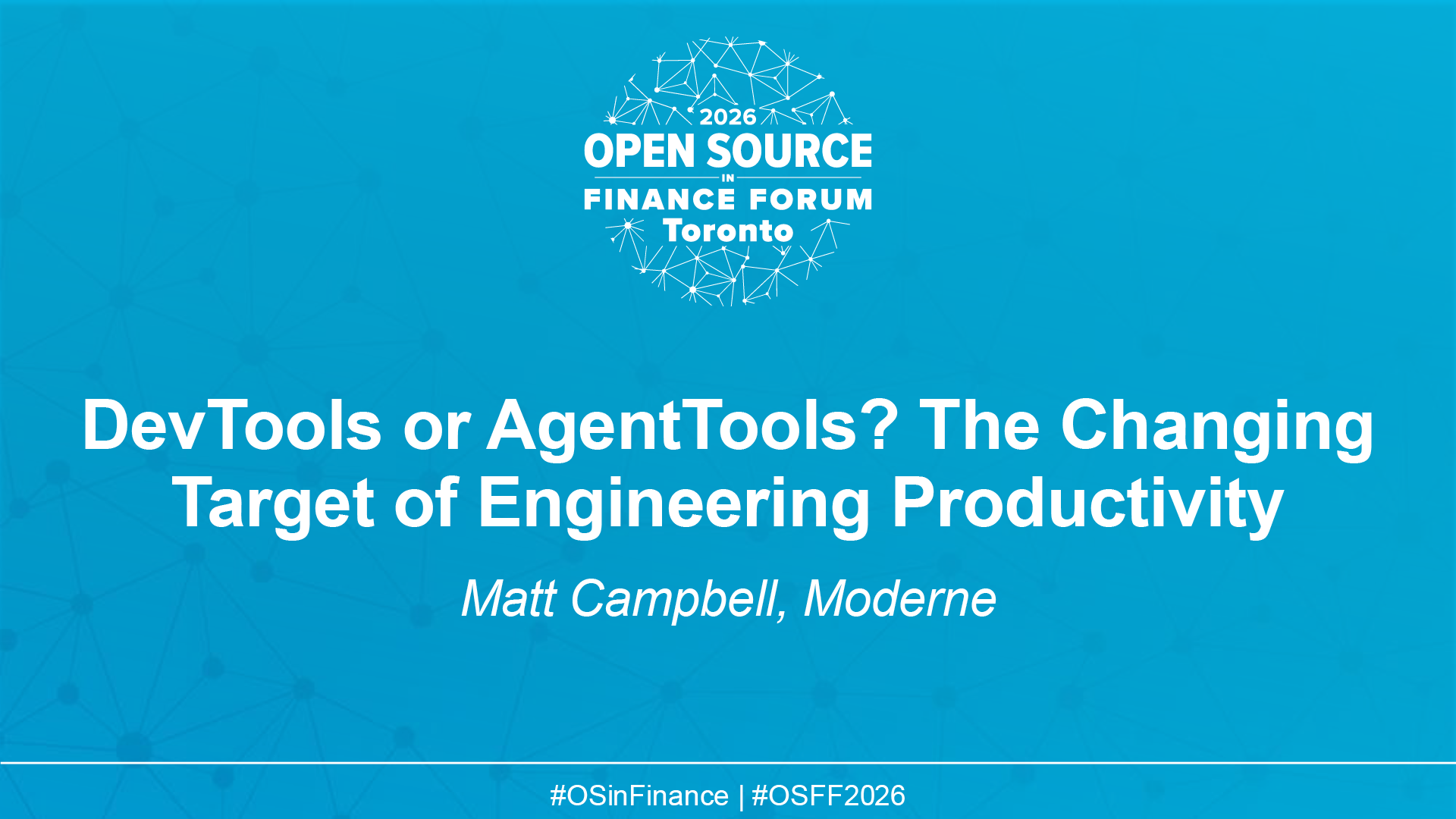 DevTools or AgentTools? The Changing Target of Engineering Productivity