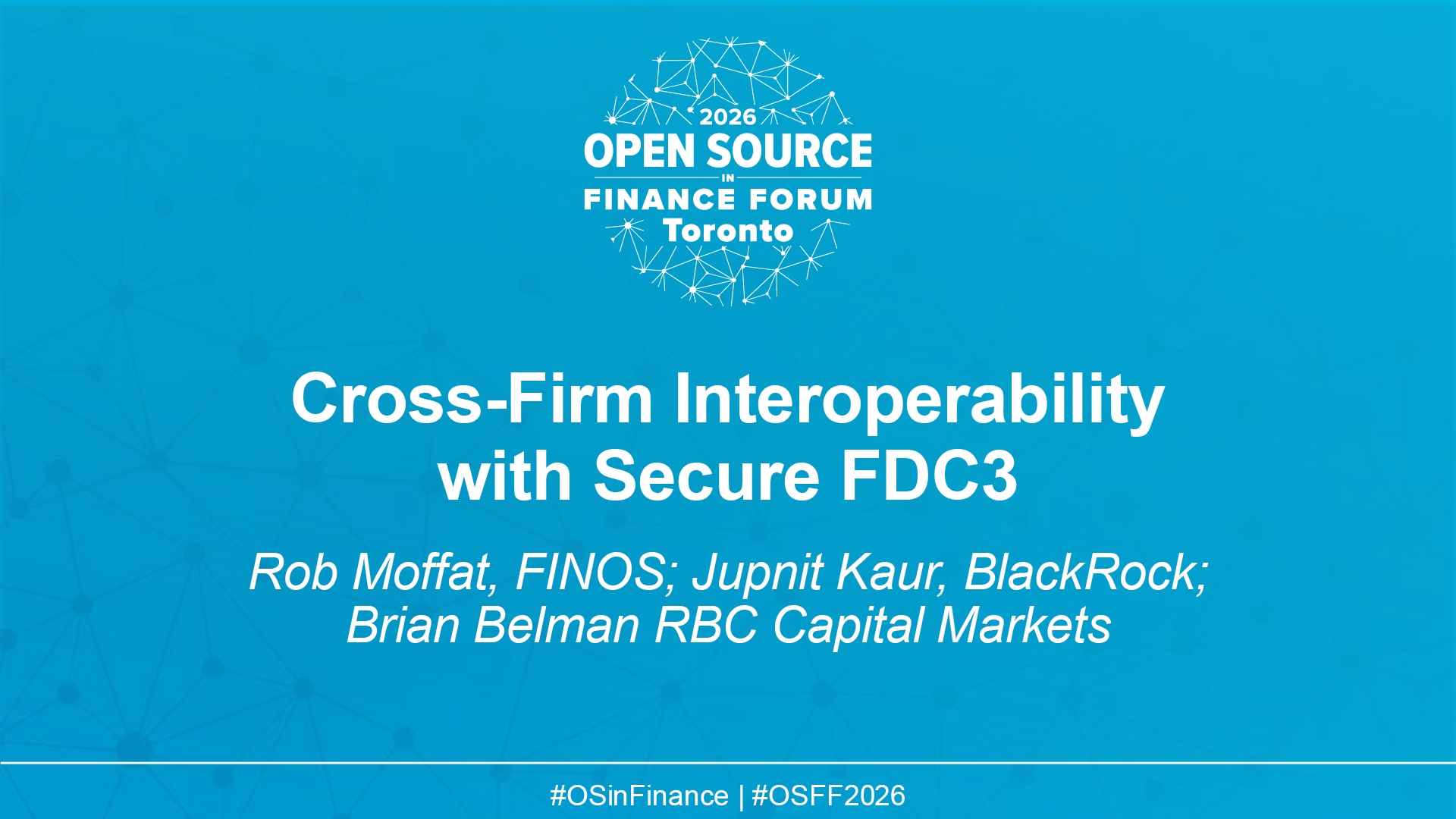 Cross-Firm Interoperability with Secure FDC3