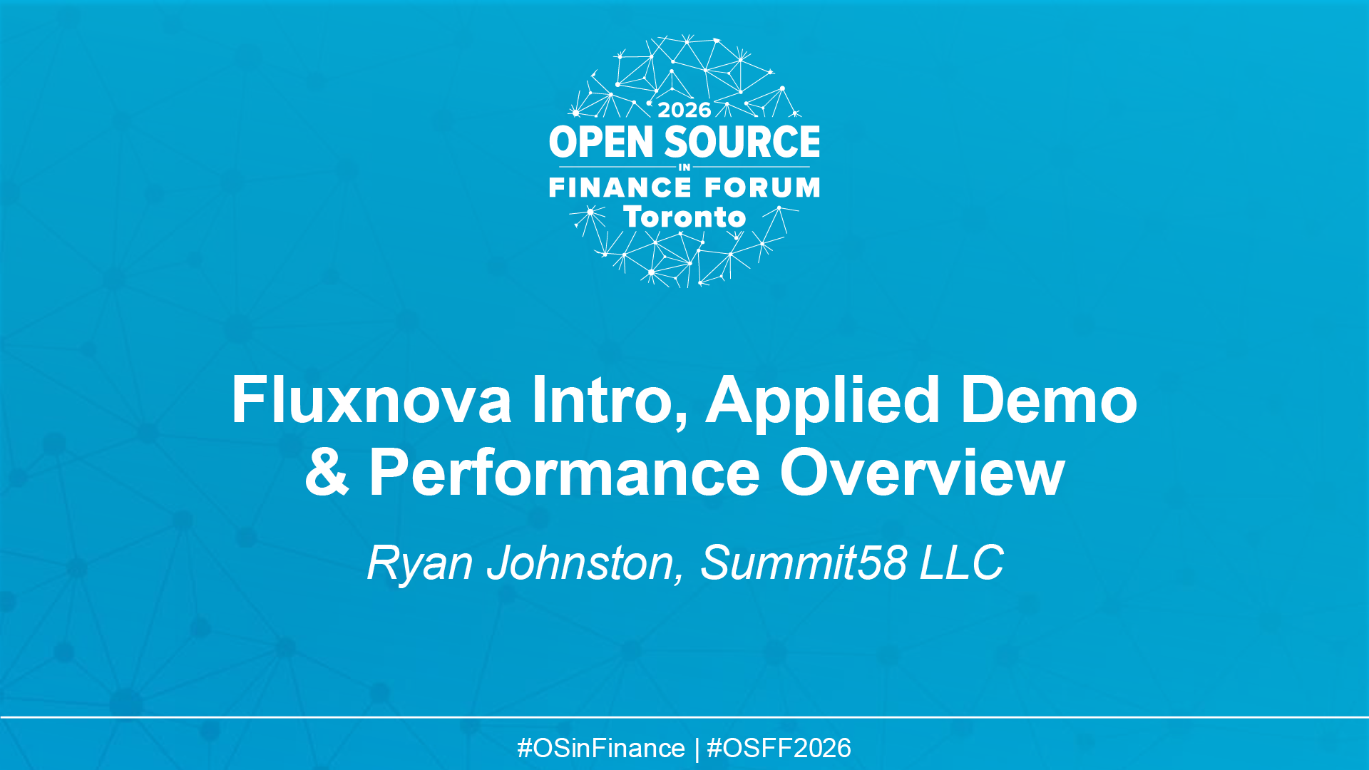 Fluxnova Intro, Applied Demo & Performance Overview