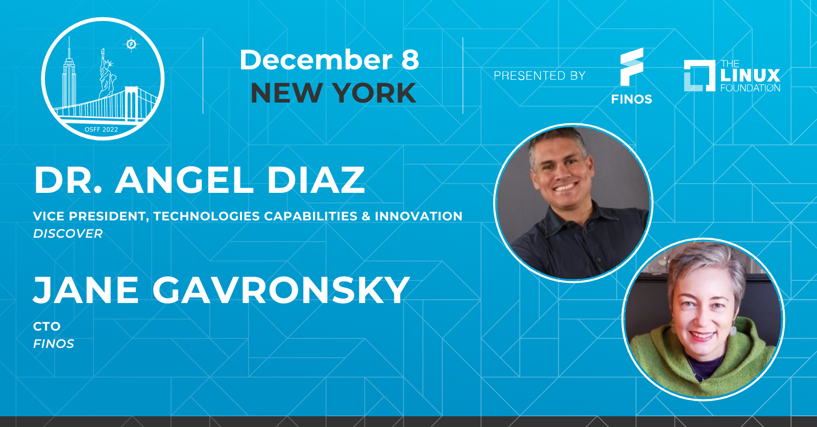 Keynote: A Conversation with Discover - A Career Journey in Open Source with Jane Gavronsky & Dr. Angel Diaz