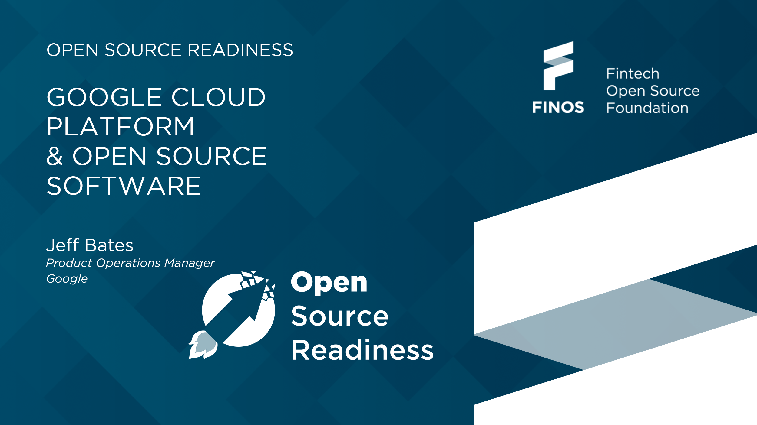 Google Cloud Platform & Open Source Software – Jeff Bates June 2020