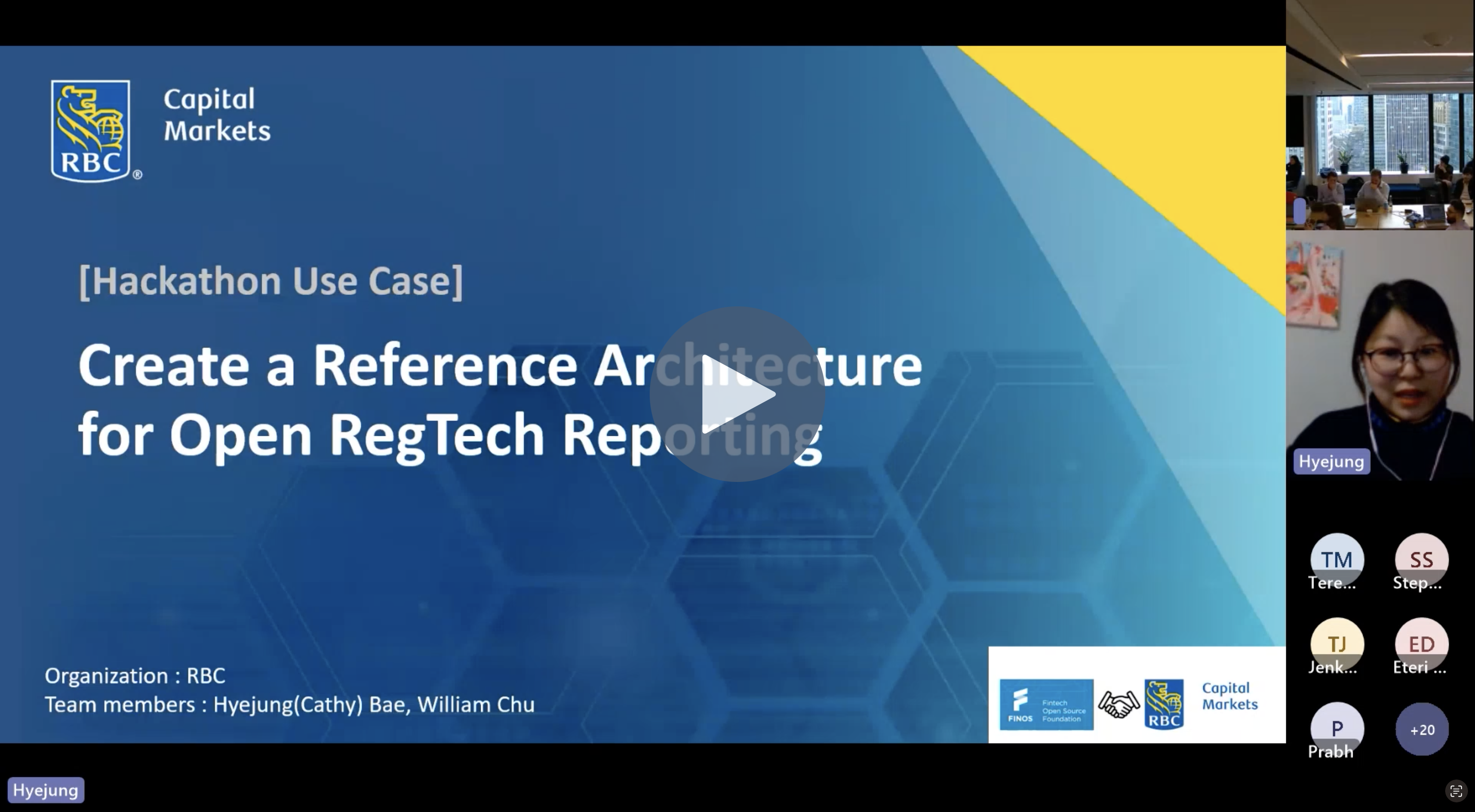 Create a Reference Architecture for Open RegTech Reporting