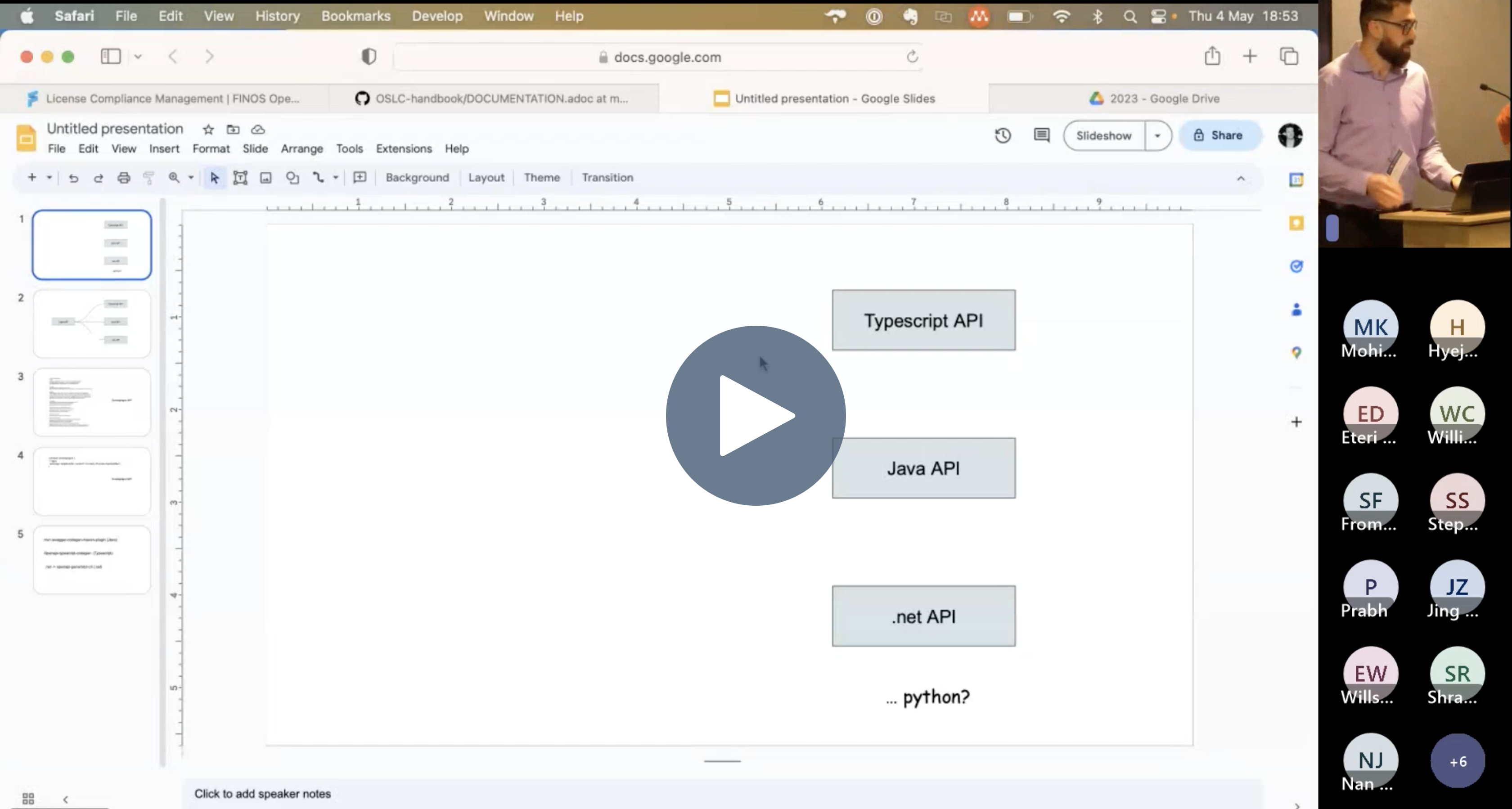 OpenAPI for FDC3 - Stephen Frommer (BMO)