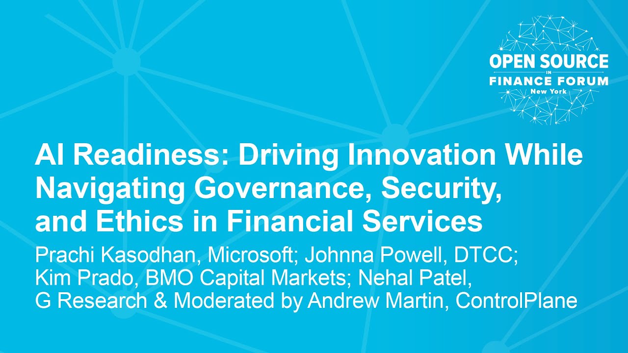 AI Readiness: Driving Innovation Navigating Governance, Security, & Ethics in Financial Services
