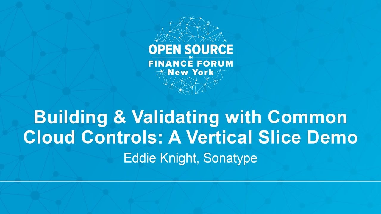 Building & Validating with Common Cloud Controls
