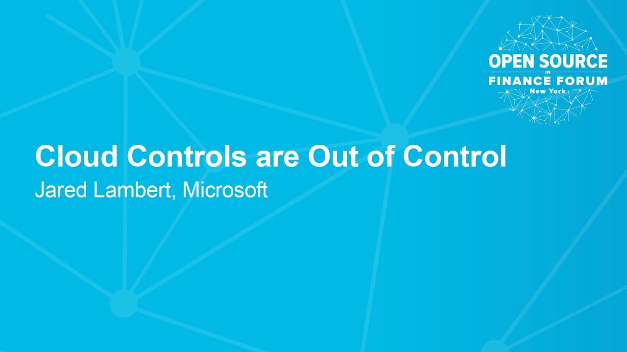 Cloud Controls are Out of Control