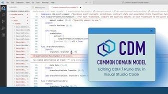 Edit CDM / Rune DSL in Visual Studio Code