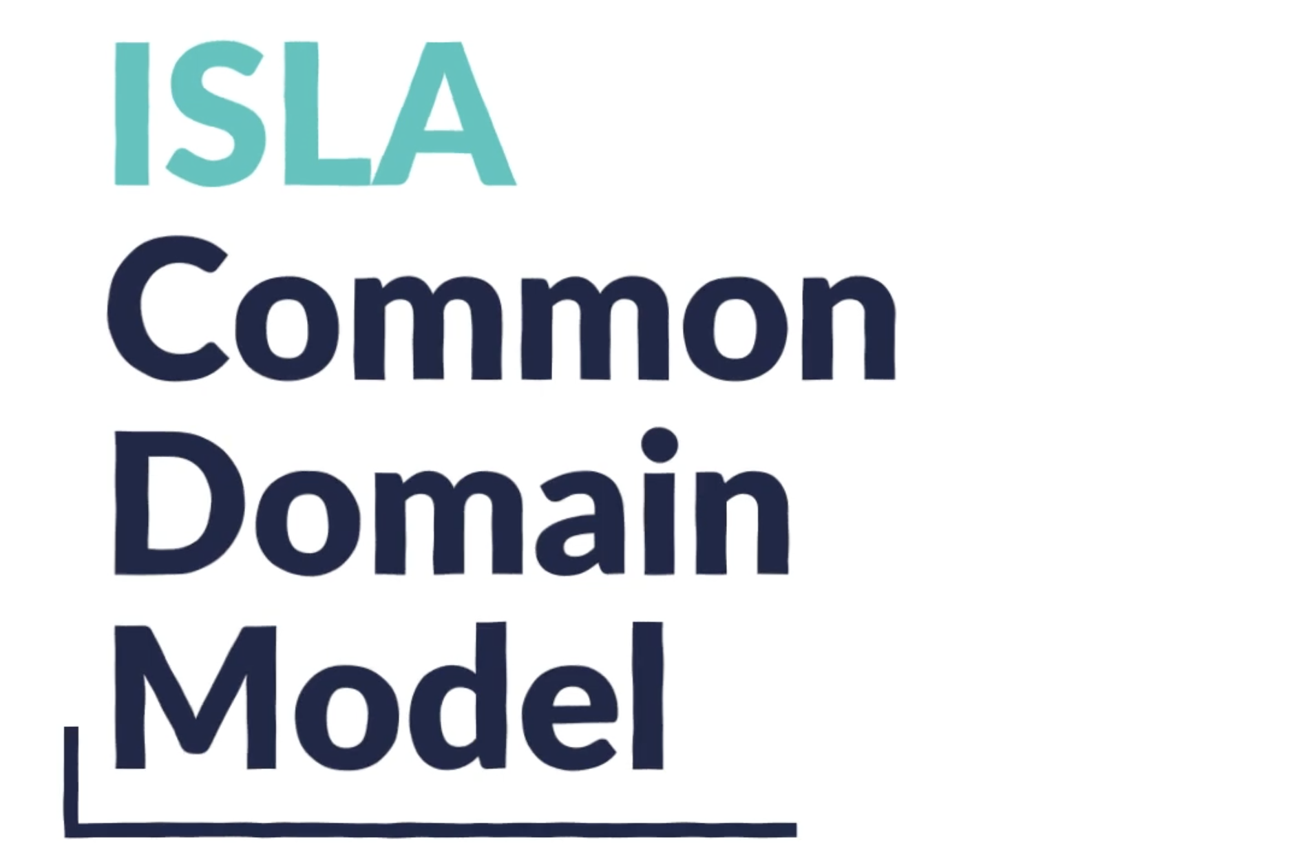ISLA Common Domain Model