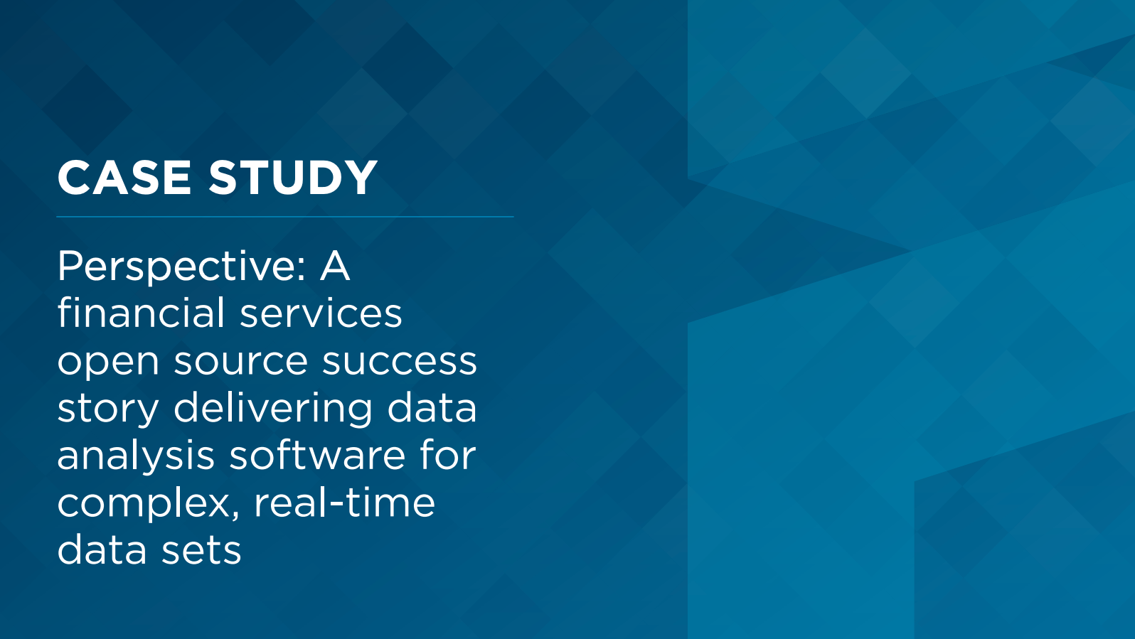 Case Study: FINOS Perspective