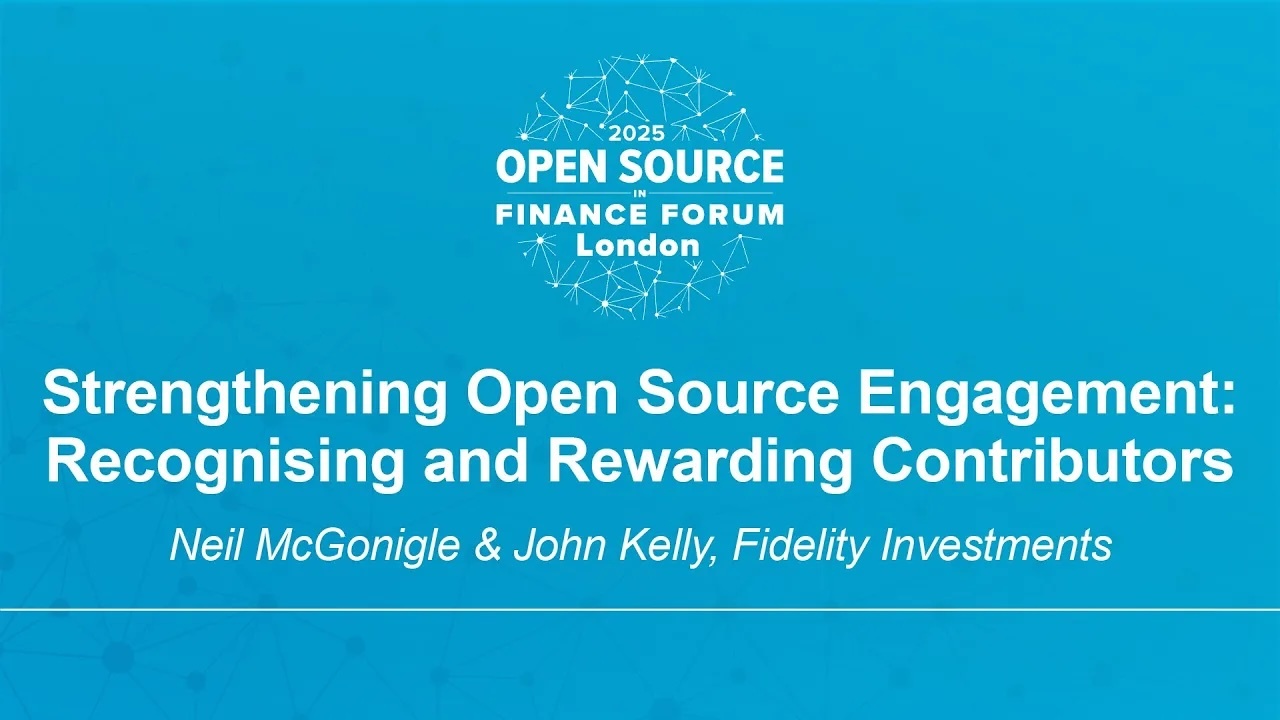 Strengthening Open Source Engagement: Recognising and Rewarding Contr... Neil McGonigle & John Kelly