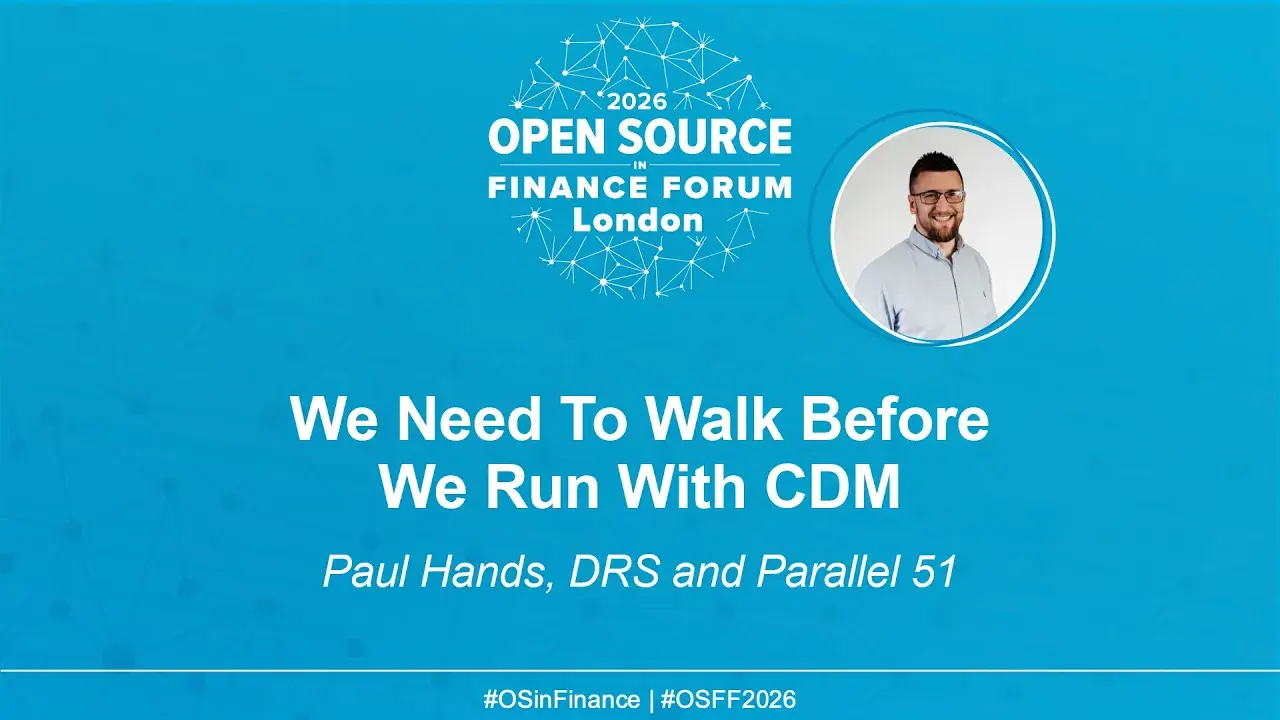 We Need To Walk Before We Run With CDM - Paul Hands, DRS and Parallel 51